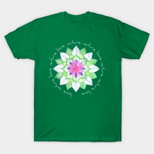 Love Nature Mandala T-Shirt